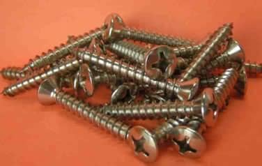 Working with stainless steel fasteners