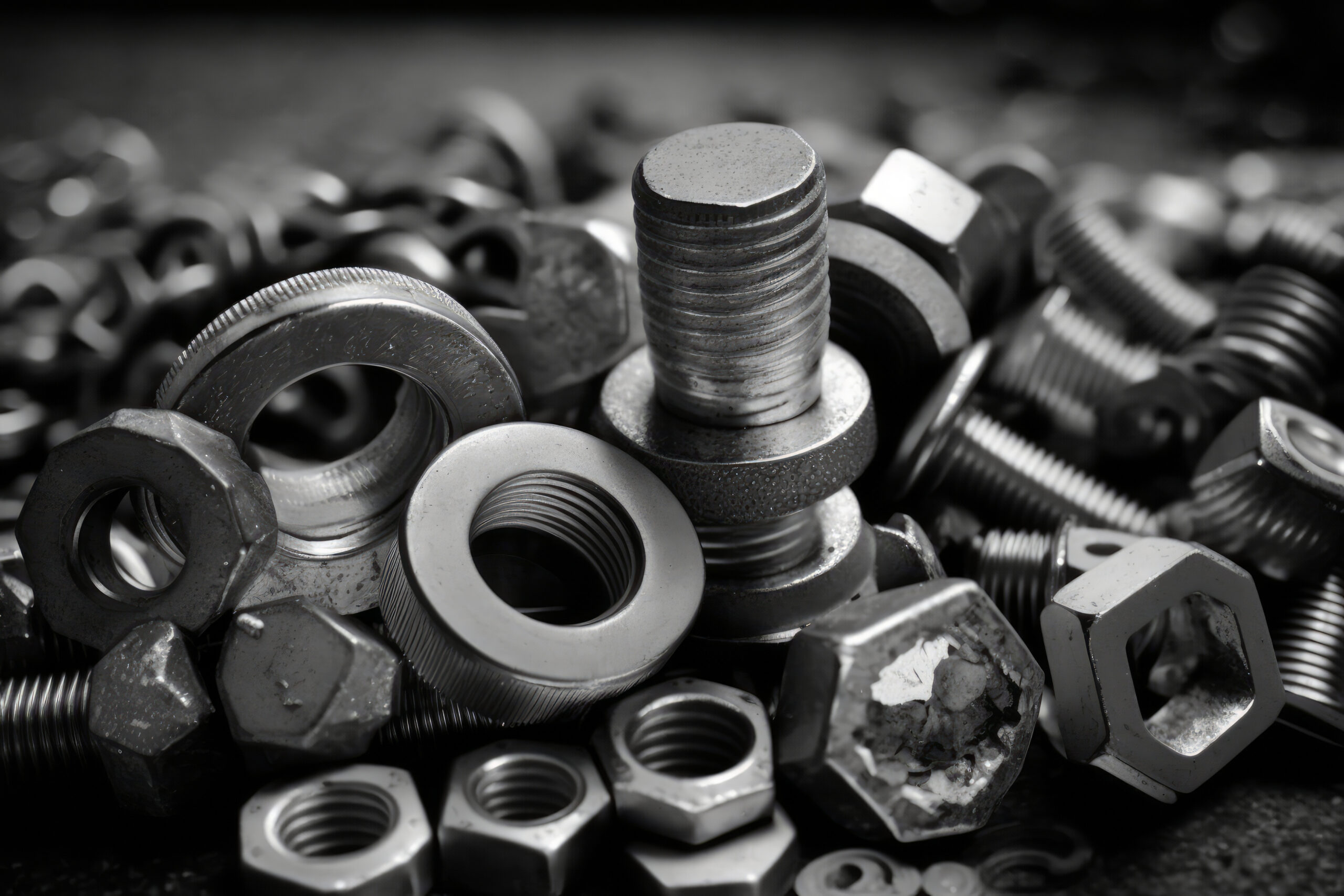 Steel Nuts and Bolts, Generative AI AdobeStock 578405804 scaled - Metric Nuts<br />A2 Stainless Steel